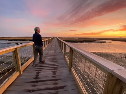 Sandwich Village Cape Cod vacation rental - Sandwich boardwalk at sunrise