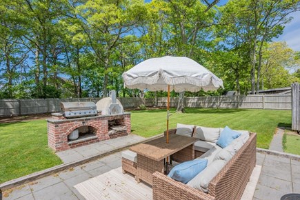 South Yarmouth Cape Cod vacation rental - Fully fenced in yard