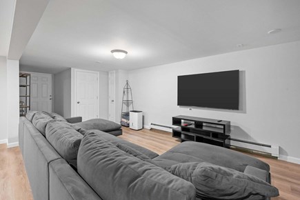 South Yarmouth Cape Cod vacation rental - Lower level family room