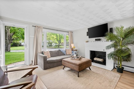 South Yarmouth Cape Cod vacation rental - Bright and airy living room