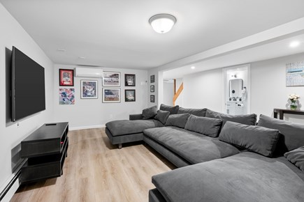 South Yarmouth Cape Cod vacation rental - Lower level family room