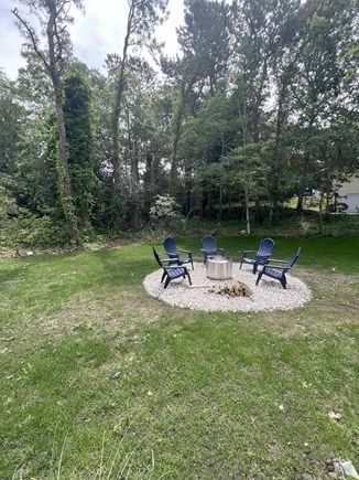 East Dennis Cape Cod vacation rental - Firepit area