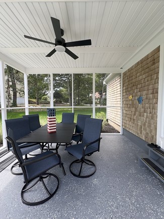 East Dennis Cape Cod vacation rental - Screened Porch