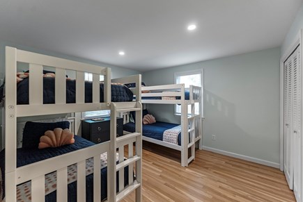 East Dennis Cape Cod vacation rental - Bunk Room 4 Twin Beds