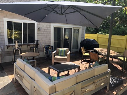 Provincetown Cape Cod vacation rental - Comfortable deck furniture and grill