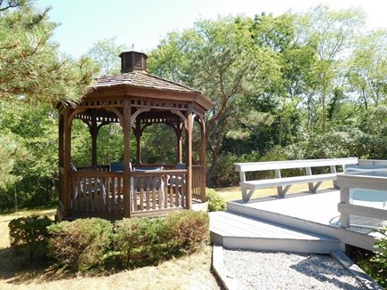 Wellfleet Cape Cod vacation rental - Backyard Gazebo