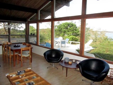 Wellfleet Cape Cod vacation rental - Views from sitting room space