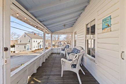 Falmouth Cape Cod vacation rental - Covered porch perfect for reading a book or just sitting