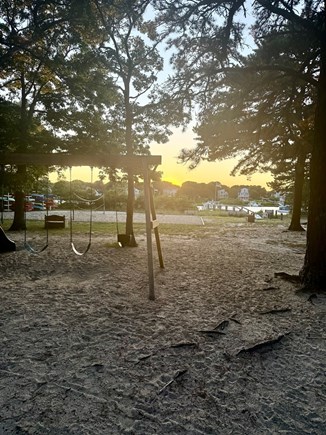 Mashpee Cape Cod vacation rental - Assoc. dock area w/ beach, swingset, volleyball, corn hole, bocci