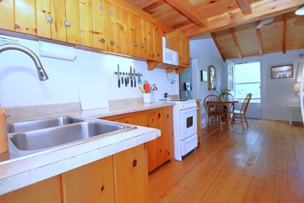 Eastham Cape Cod vacation rental - Kitchen with Didning in Background