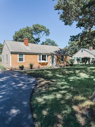 South Yarmouth Cape Cod vacation rental - Front of home - brand new siding and driveway for 3 cars.