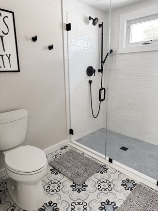 South Yarmouth Cape Cod vacation rental - Spacious bathroom & tile shower equip with a hand nozzle.