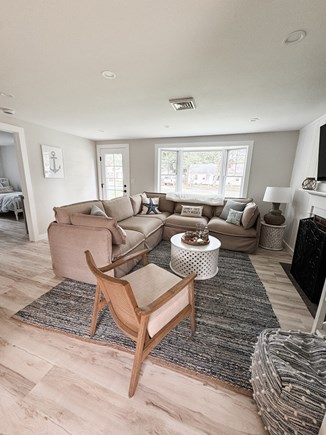 South Yarmouth Cape Cod vacation rental - Bright and open family room - View from the kitchen.