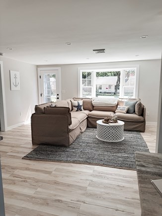 South Yarmouth Cape Cod vacation rental - Bright and open family room - View from the kitchen.