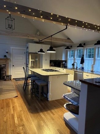 Harwich Cape Cod vacation rental - Relax in the kitchen with soft lighting