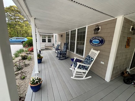 Eastham Cape Cod vacation rental - Beautiful porch for relaxing with a coffee or cold drink.