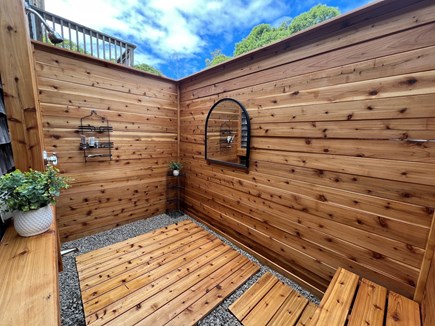 Eastham Cape Cod vacation rental - Beautiful, spacious outdoor shower.