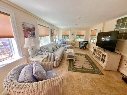 Eastham Cape Cod vacation rental - Cozy TV room