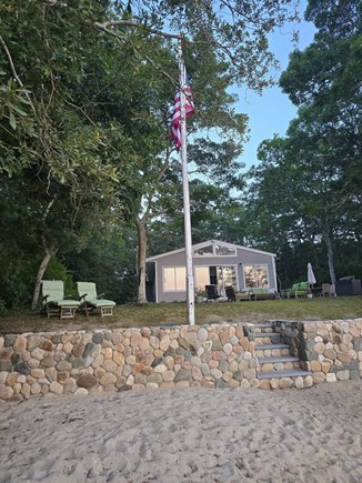 West Yarmouth Cape Cod vacation rental - Private pond beach