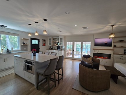 West Yarmouth Cape Cod vacation rental - Dining- living room