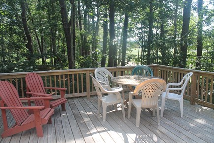 Wellfleet, LeCount Hollow - 3999 Cape Cod vacation rental - Deck