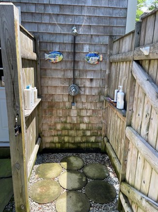 Brewster Cape Cod vacation rental - Outdoor shower