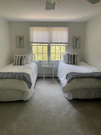 Brewster Cape Cod vacation rental - 2nd Floor Bed Room - 2 twin beds - Queen bed across