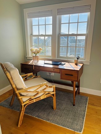 Chatham, Little Beach Cape Cod vacation rental - Private workspace off primary suite.
