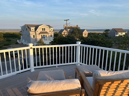 Chatham, Little Beach Cape Cod vacation rental - Enjoy a glass of wine during golden hour.