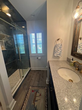 Chatham, Little Beach Cape Cod vacation rental - First bath with rain shower and handheld.