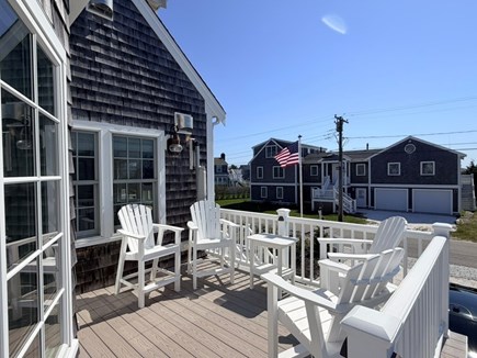 Chatham, Lighthouse Beach Cape Cod vacation rental - 1st floor deck to enjoy morning coffee or evening drinks.