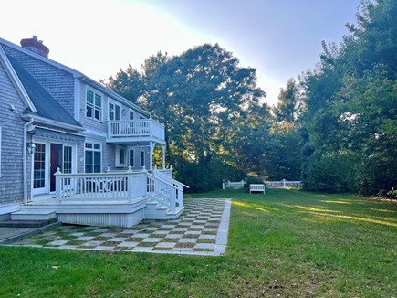 Brewster Cape Cod vacation rental - Back yard