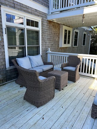 Brewster Cape Cod vacation rental - Deck area