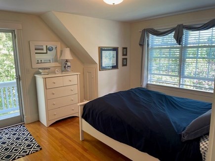 Brewster Cape Cod vacation rental - Upstairs bedroom with deck