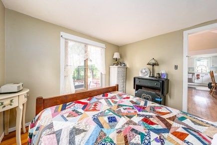 Dennis Cape Cod vacation rental - The queen-sized bedroom offers a beautiful view of the river.
