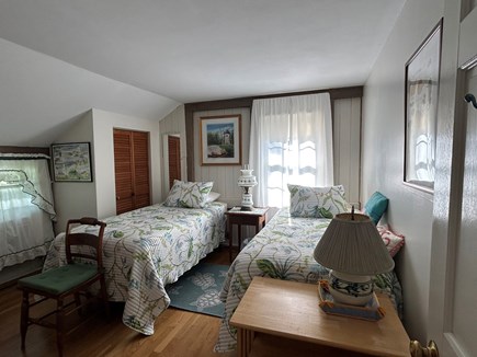 Eastham Cape Cod vacation rental - Comfortable twin beds, window AC & fan
