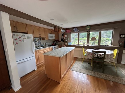 Eastham Cape Cod vacation rental - Dining area with a view to the front yard