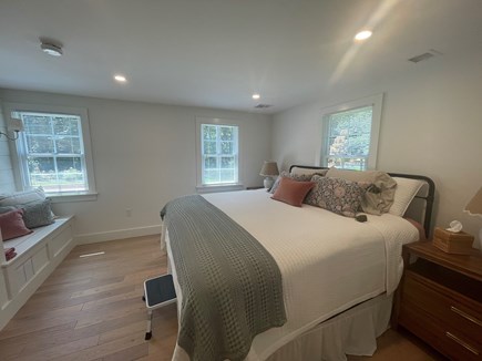 Harwichport Cape Cod vacation rental - Bedroom #1 King with window seat