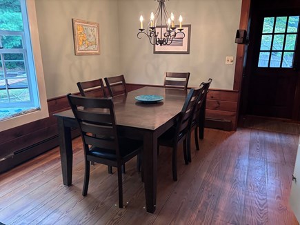Harwich Cape Cod vacation rental - Enjoy meals around the table.  We have a 7th chair and a bench.