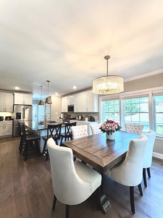 Yarmouth Cape Cod vacation rental - Dining area and open kitchen