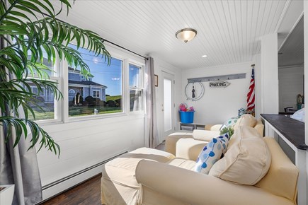 West Yarmouth Cape Cod vacation rental - Large comfortable chairs w/ ocean views and lots of sunshine.