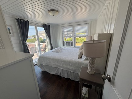 West Yarmouth Cape Cod vacation rental - 2nd FL queen bed Long Point Light w/ slider to balcony