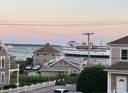 West Yarmouth Cape Cod vacation rental - View of Hyannis Harbor from second floor balcony