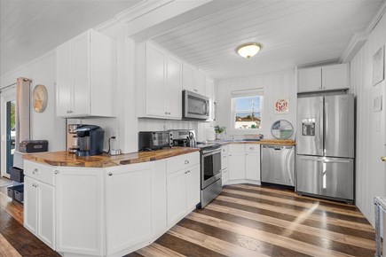 West Yarmouth Cape Cod vacation rental - Coffee station with Keurig and regular coffee pot.