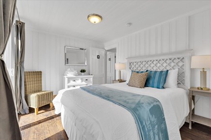 West Yarmouth Cape Cod vacation rental - 2nd Fl - 2nd Queen Bed with sliders out to the deck & Ocean views