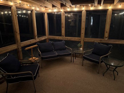 Eastham Cape Cod vacation rental - The three season porch is our favorite place to relax.