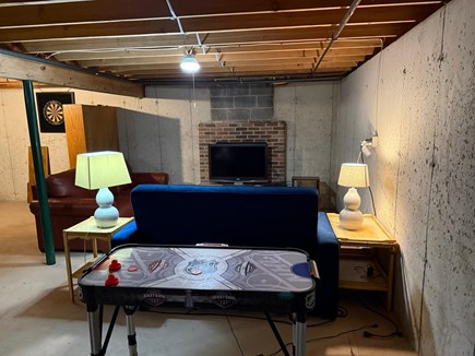 Eastham Cape Cod vacation rental - Basement rec area ready for those rainy days!