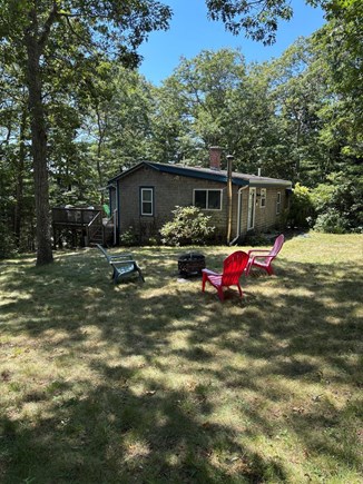 Plymouth MA vacation rental - Large yard with room for sun & shade