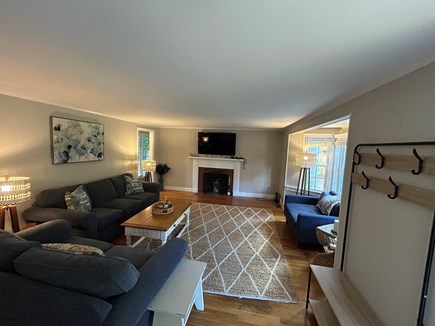 South Yarmouth Cape Cod vacation rental - Open living room area, TV room