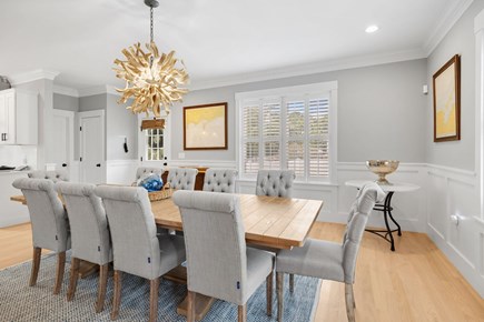 Dennis Cape Cod vacation rental - Open living room, dining area, and kitchen. Perfect for gathering